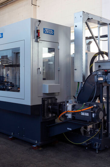 FORST - special-purpose broaching machine for internal broaching of tubes