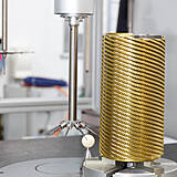 Measurement of a helical broaching shell